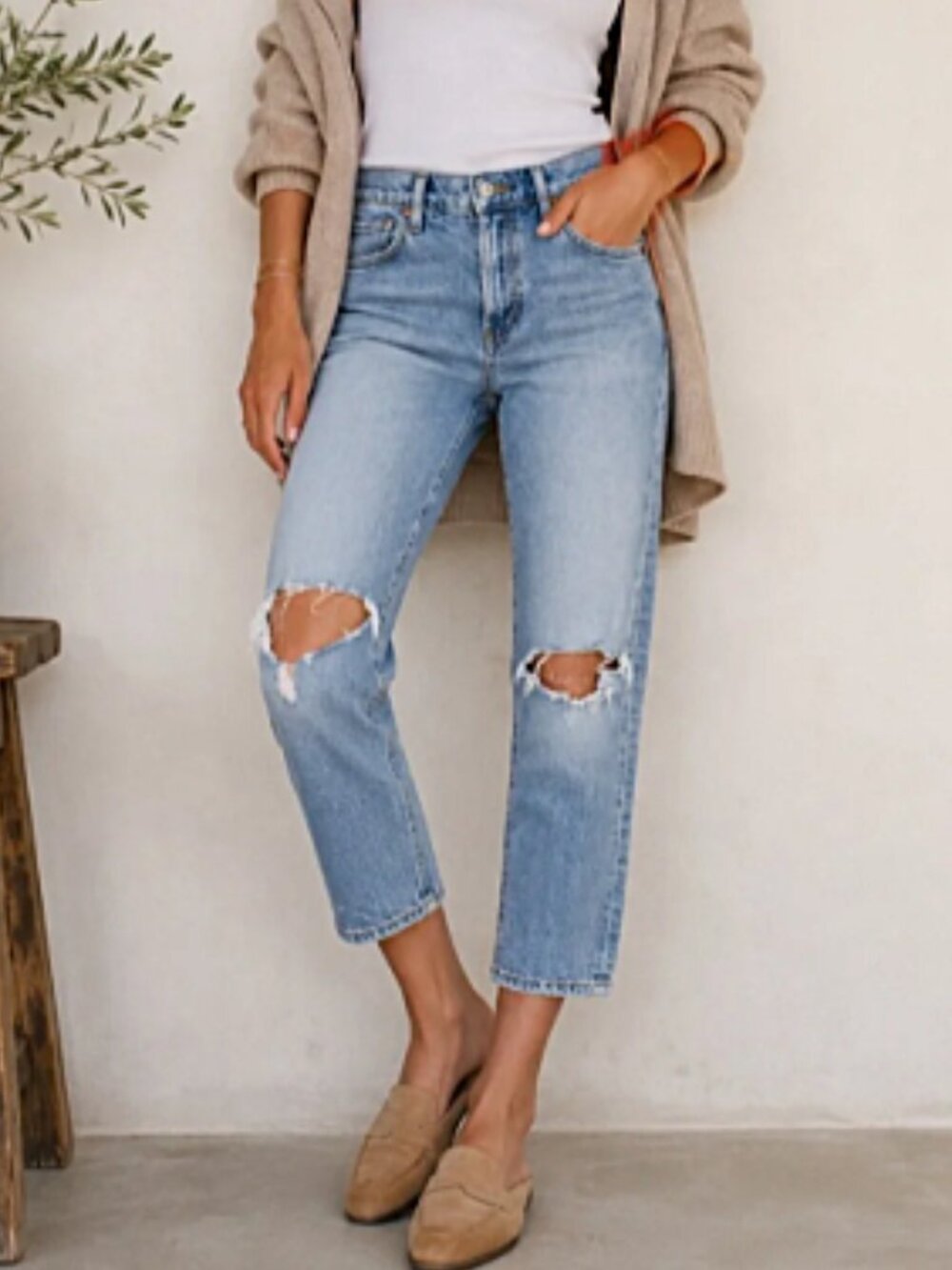 CITIZENS OF HUMANITY Premium Vintage Straight Leg Button Fly Jeans--EUC--27